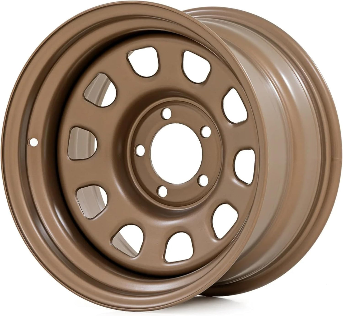 Rough Country Bronze Steel Wheel | 15x10 | 5x4.5 | -39mm Painted (15 x 10. inches /5 x 4 inches, -39 mm Offset)