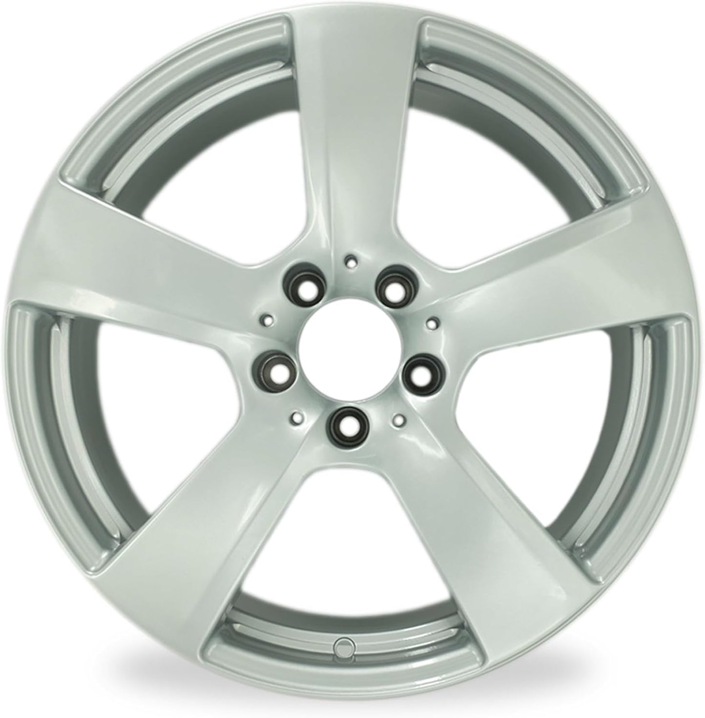 New 18x8.5 Inch 18" Rear Wheel for 2011–2013 Mercedes-Benz E-Class E350, E550 Coupe, Convertible | OEM Design Alloy Rim | Silver Finish | Rear Replacement Car Rim | Direct Fit - OE Stock Specs | 85152