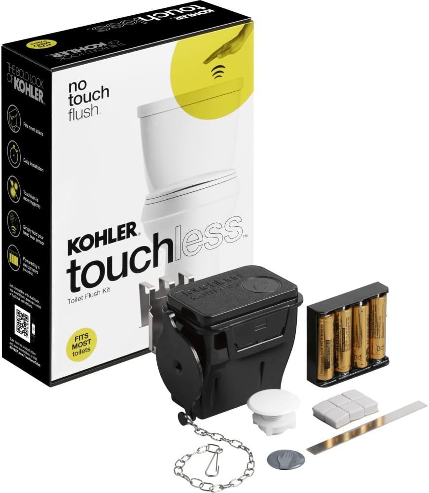 KOHLER K-1954-0 Touchless Toilet Flush Kit