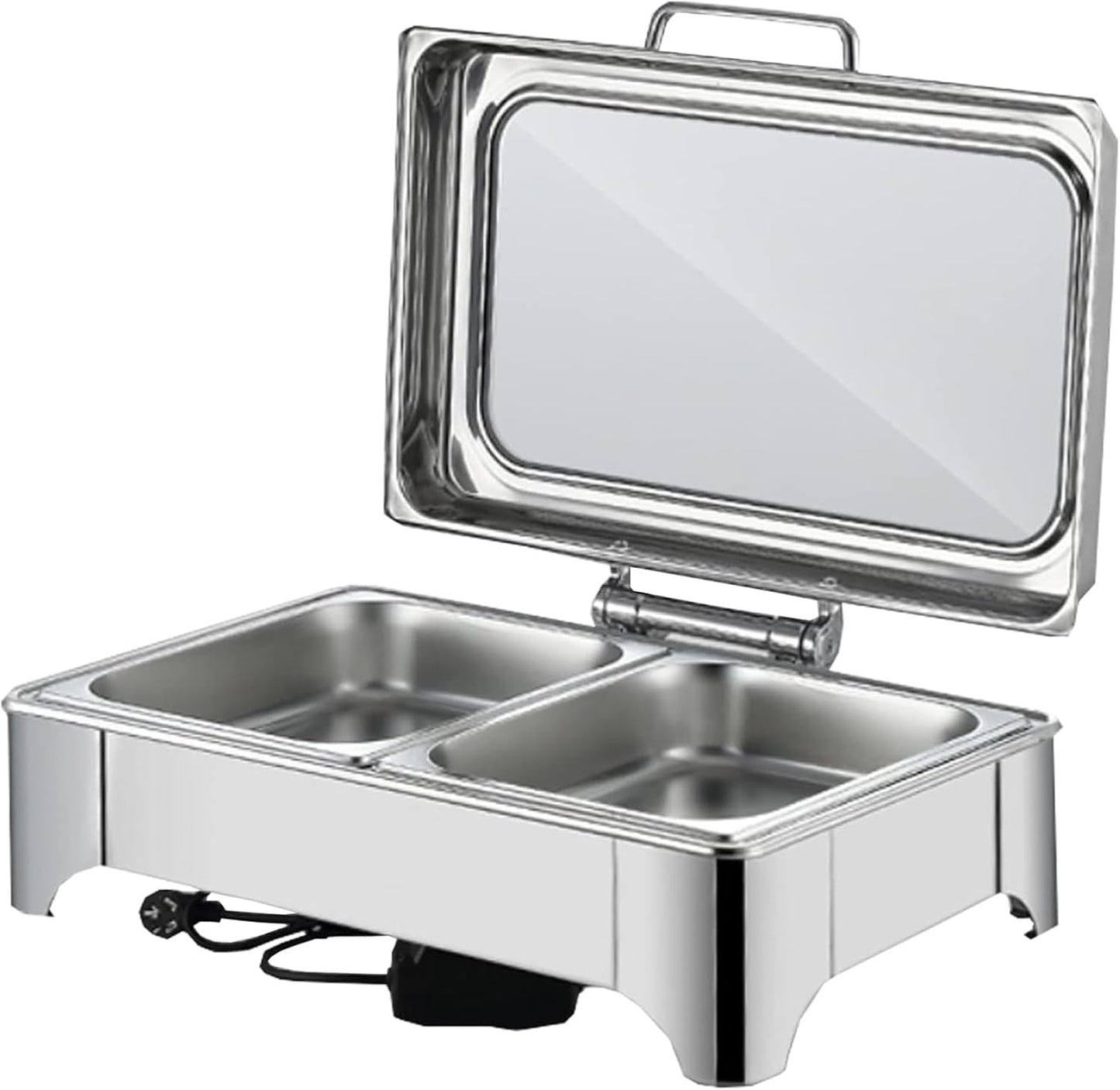 Food Warmer, Stainless Steel Food Warmer, hot Pot Electric Buffet Food Warmer, Keep Food Fresh and Delicious, Keep Food Fresh, Buffet Commercial hot Dishes