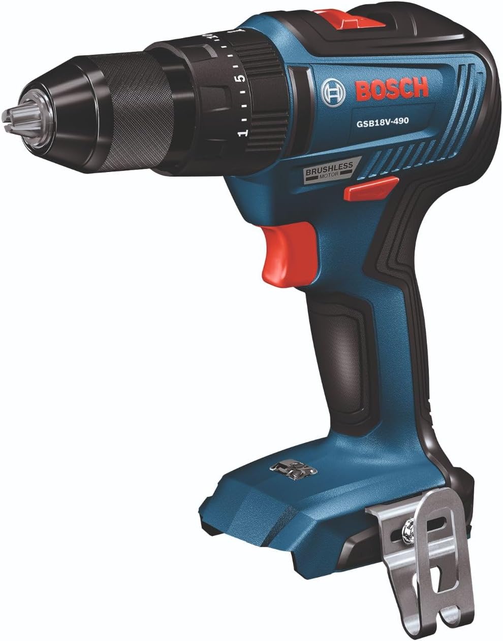 BOSCH GSB18V-490N 18V EC Brushless 1\/2 In. Hammer Drill\/Driver (Bare Tool)