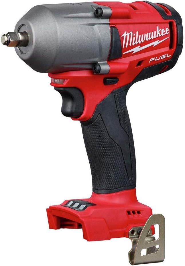 Milwaukee 2852-20 M18 Fuel 18-Volt Lithium-Ion Brushless Cordless Mid Torque 3/8 in. Impact Wrench with Friction Ring (Tool-Only)