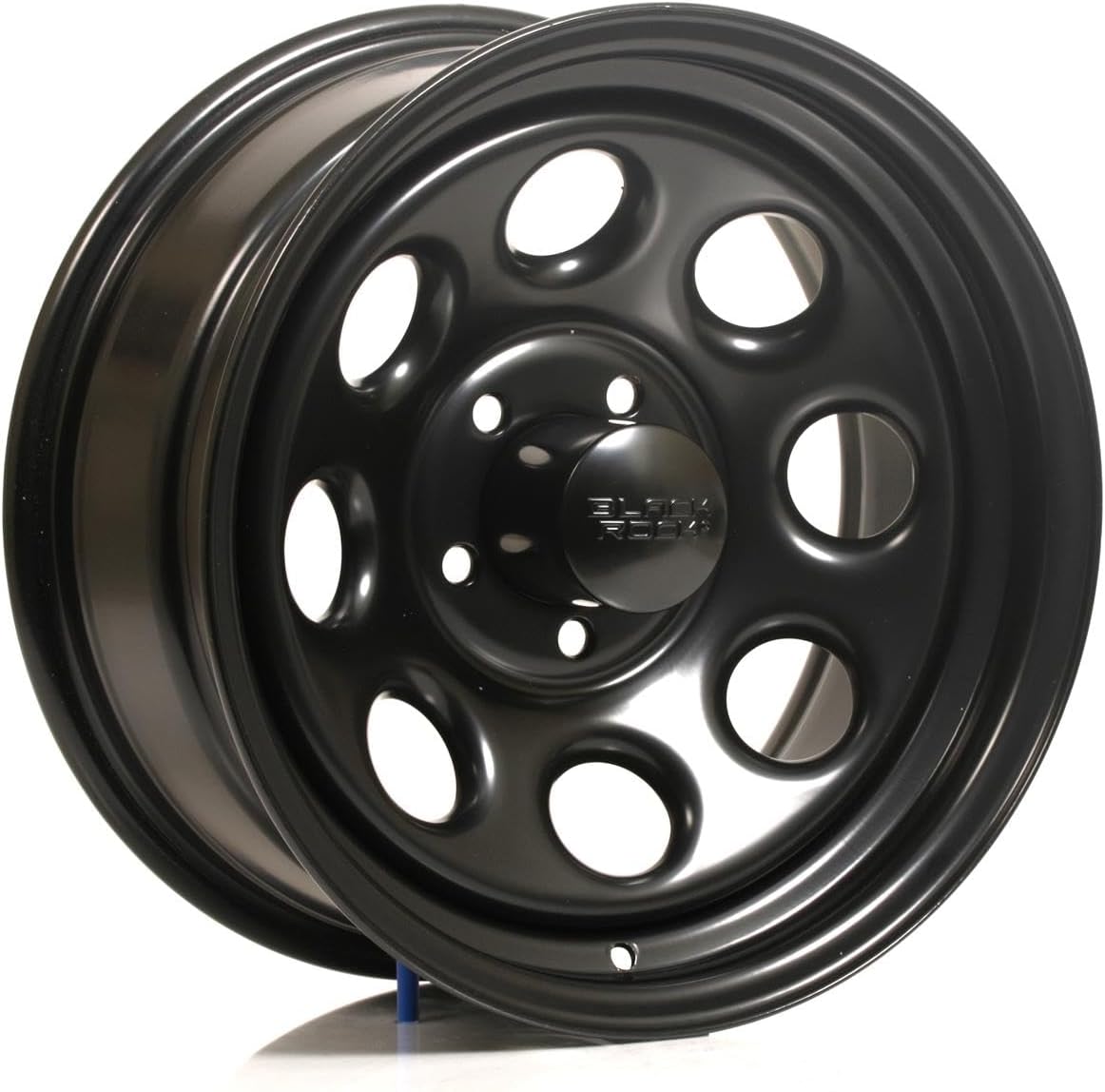 Black Rock Type 8 16x7 Black Wheel / Rim 5x4.5 with a 0mm Offset and a 83.82 Hub Bore. Partnumber 997671240