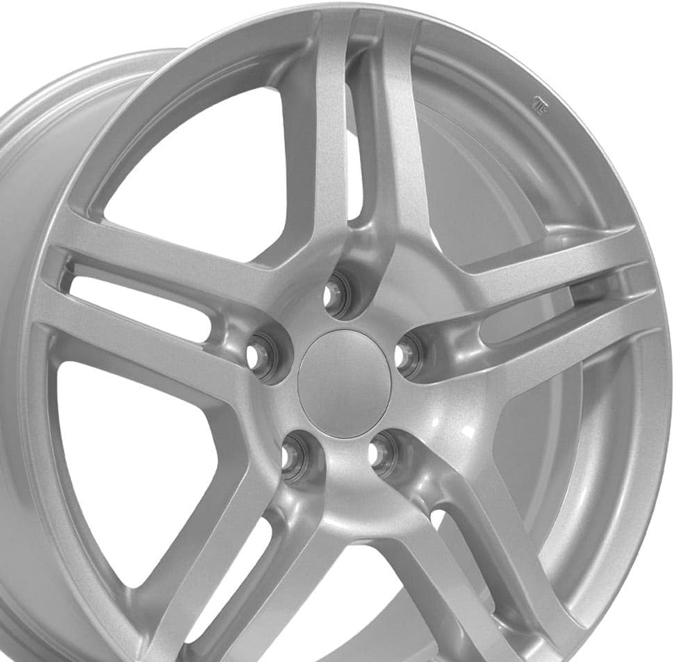 OE Wheels AC04 17 Inch Rim Fits TL Style 5x114.3 17x8 Gloss Silver - Hollander 71762 (1)