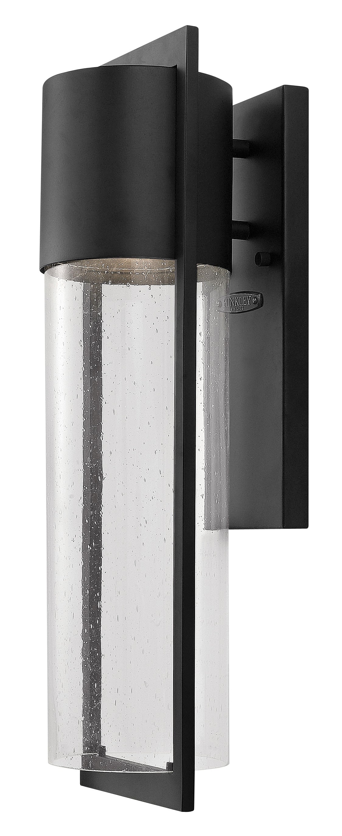 Hinkley Shelter 1 -Light 20.5-in H Black Hardwired Dark Sky Integrated LED Outdoor Wall Light 5395552