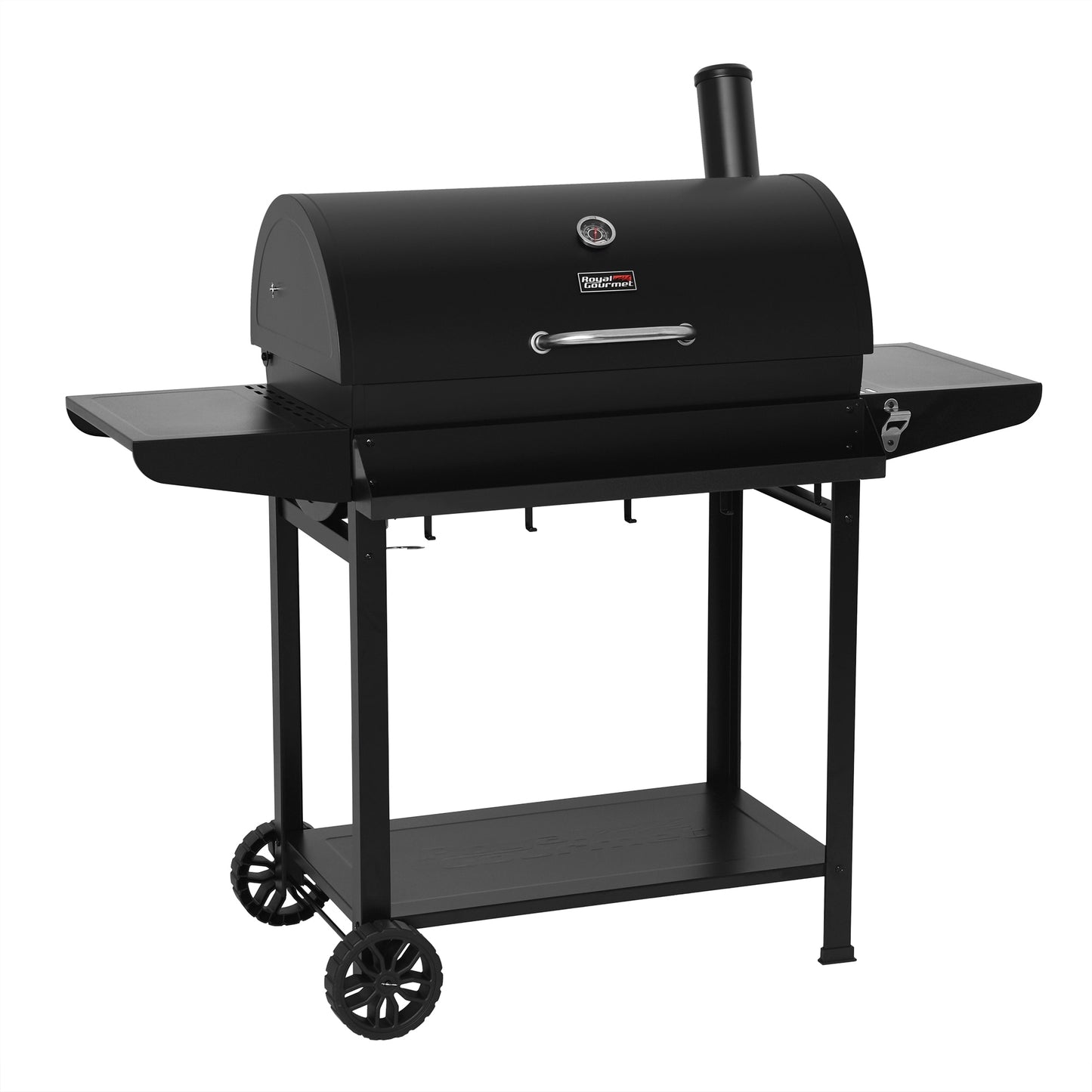 Royal Gourmet 26.7-in W Black Barrel Charcoal Grill CC1830T