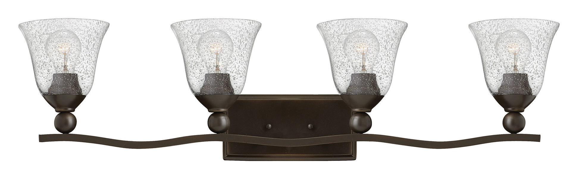 Hinkley Bolla 35.75-in 4 -Light Antique Bronze Transitional Vanity light 5663115