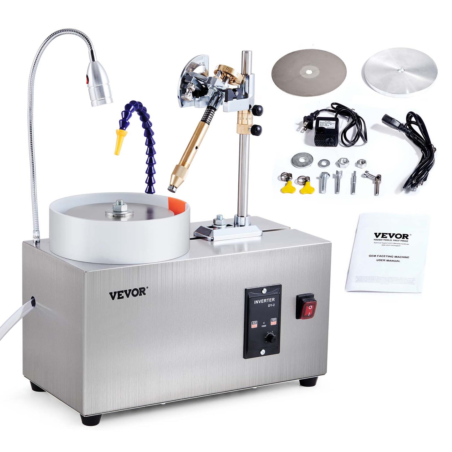 VEVOR 6-in Variable Corded Polisher KDSM603000RPM8A4JV1