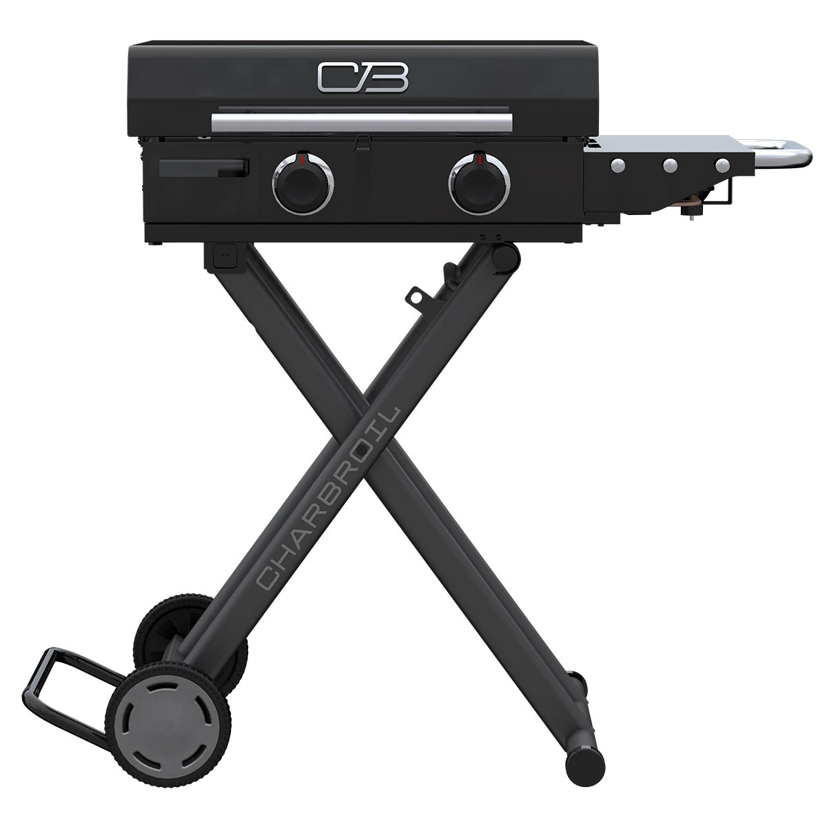 Char-Broil 22-in Performance Griddle 2-Burner Liquid Propane Flat Top Grill 463711223