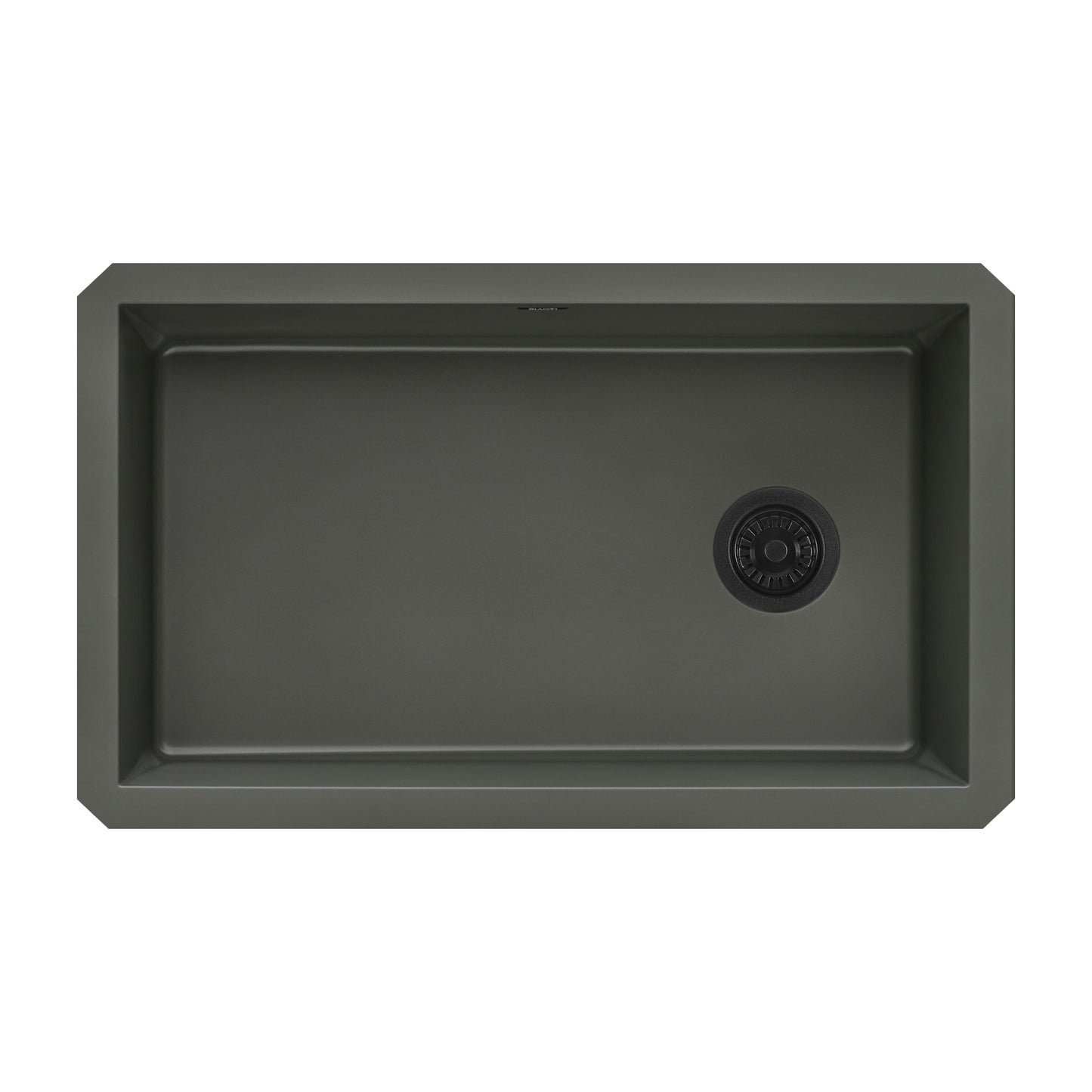 Ruvati epiGranite Undermount 32-in x 19-in Composite Single bowl Kitchen Sink