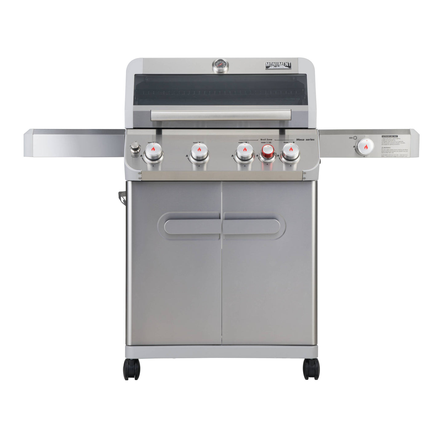 Monument Mesa Stainless Steel Liquid Propane Gas Grill M415BZ
