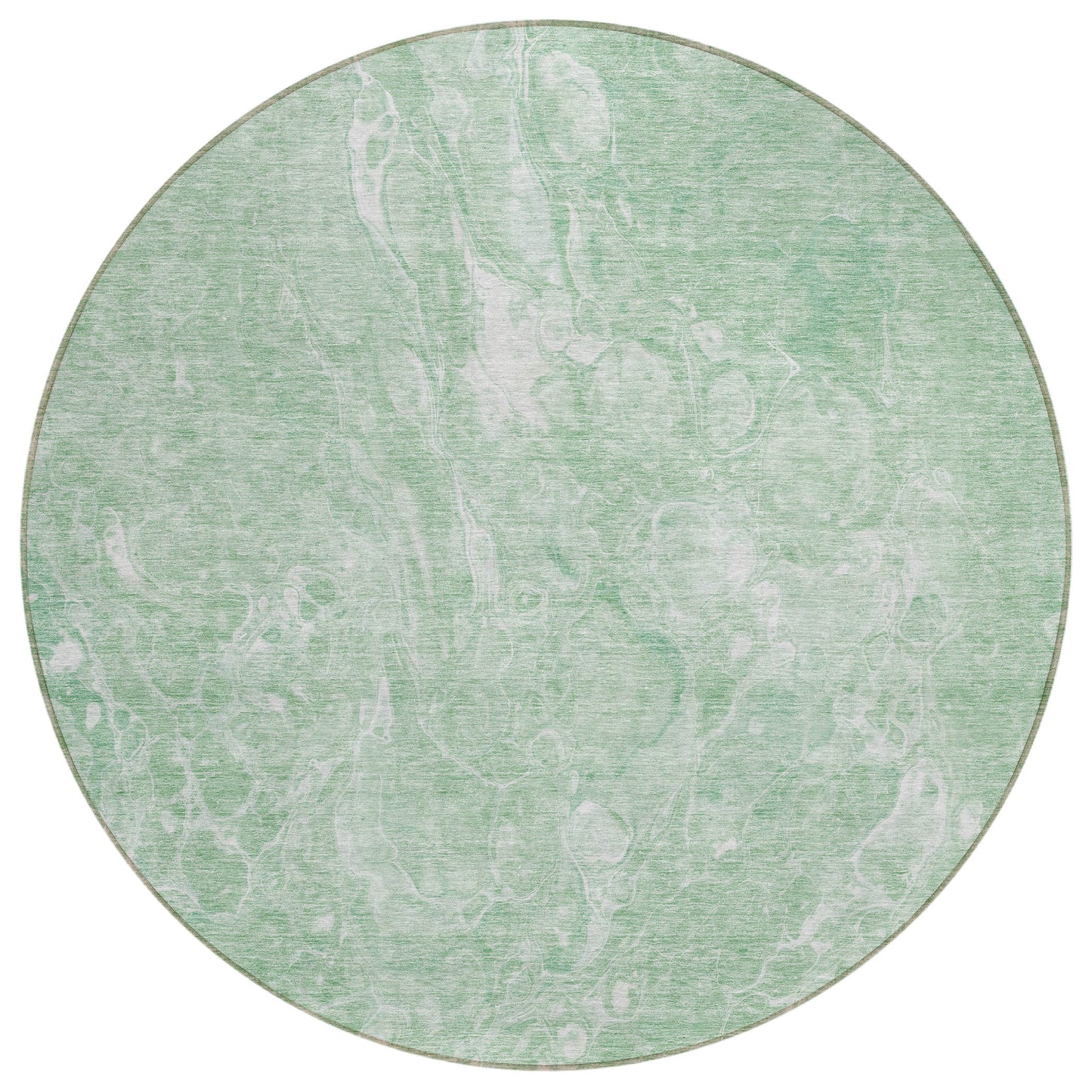 Addison Rugs Chantille ACN670MZ 8 x 8 (ft) Mint Round Indoor/Outdoor Geometric Machine washable Area rug