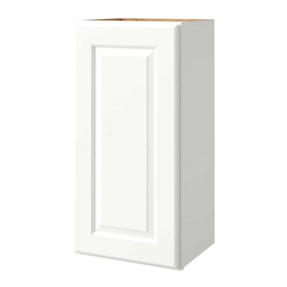 allen + roth Tilson 15-in W x 39-in H x 12-in D Linen Wall Fully assembled Cabinet Raised Panel