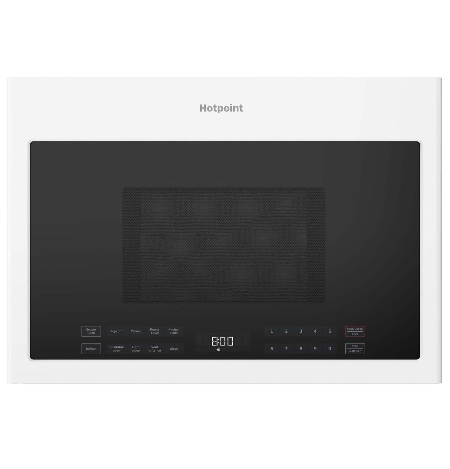 Hotpoint 1.4-cu ft Over-the-Range Microwave with Sensor Cooking ( White )