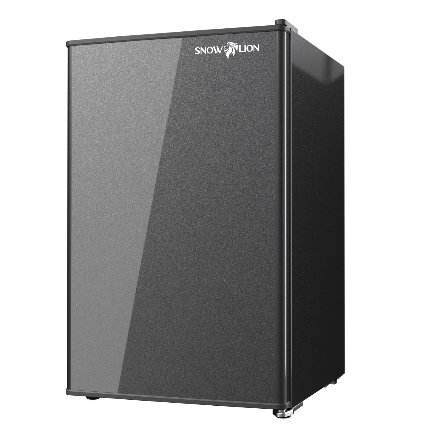 SnowLion Premium 65L Solid Door Undercounter 2.3-cu ft Mini Fridge ( Black ) Garage Ready
