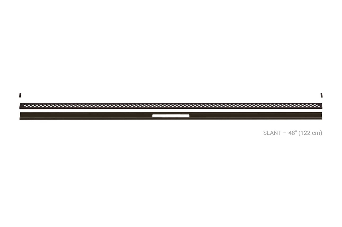 Schluter Systems Kerdi-Line-Vario 48-in Grate Slant Bronze