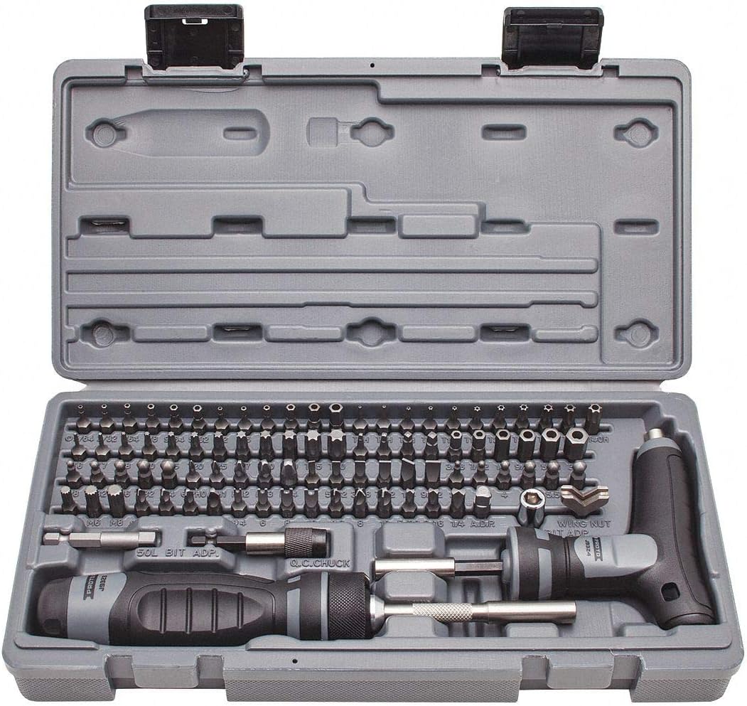 Proto Industrial Tools J61390 Multi-Bit Set, 91 Piece