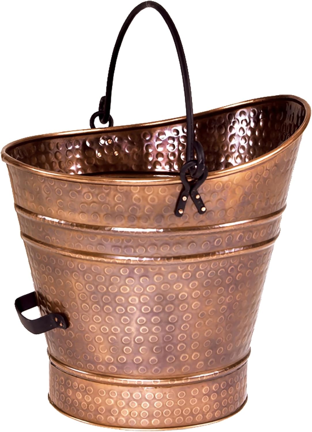 Small, Copper Pellet Bucket
