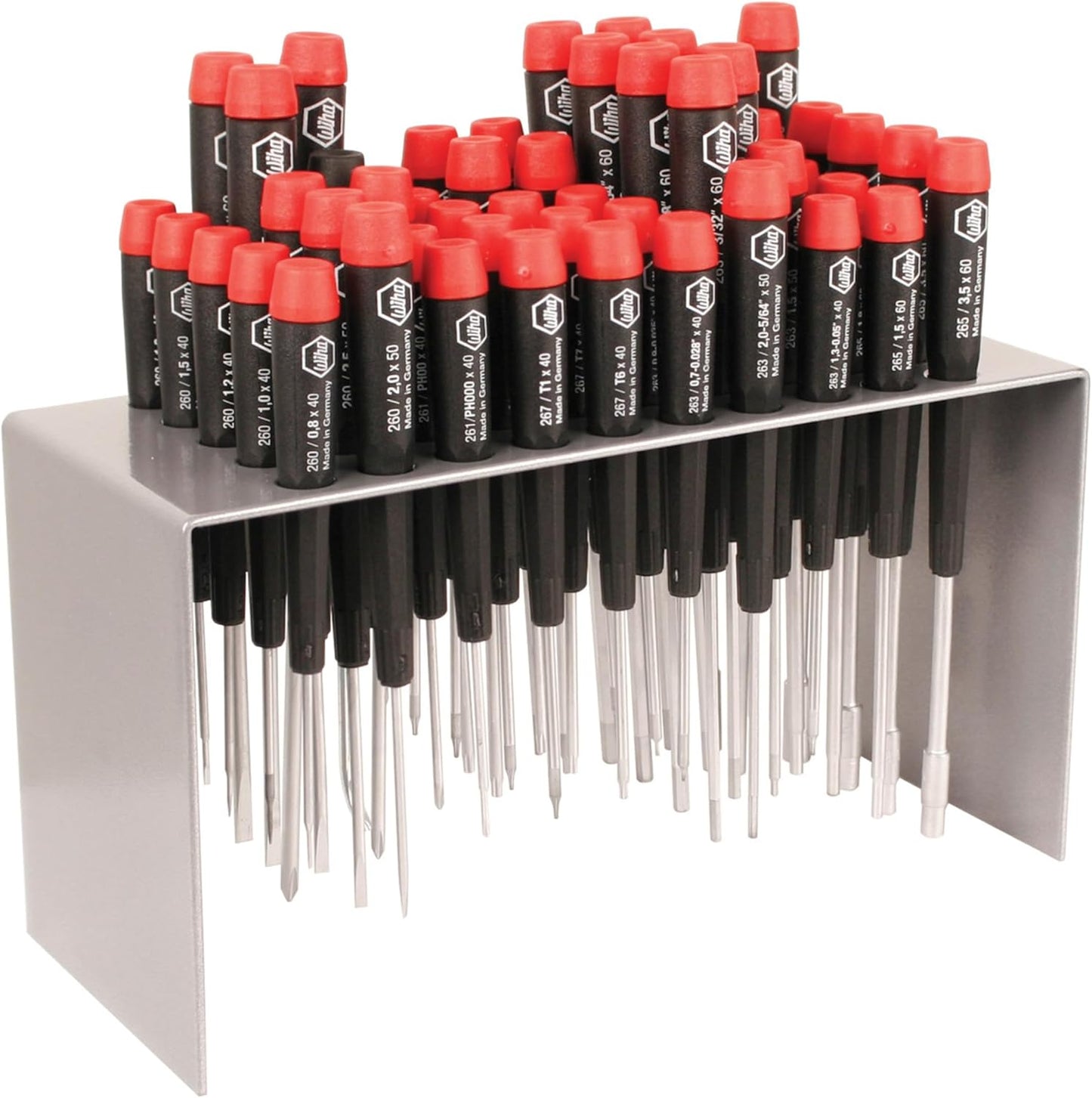 Wiha 92190 50 Piece Master Technician's Classic Precision Screwdriver Bench Top Set