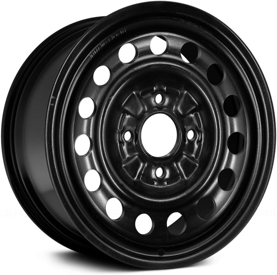 15 Round Holes Black Factory Steel Wheel Mechanics Choice for Elantra