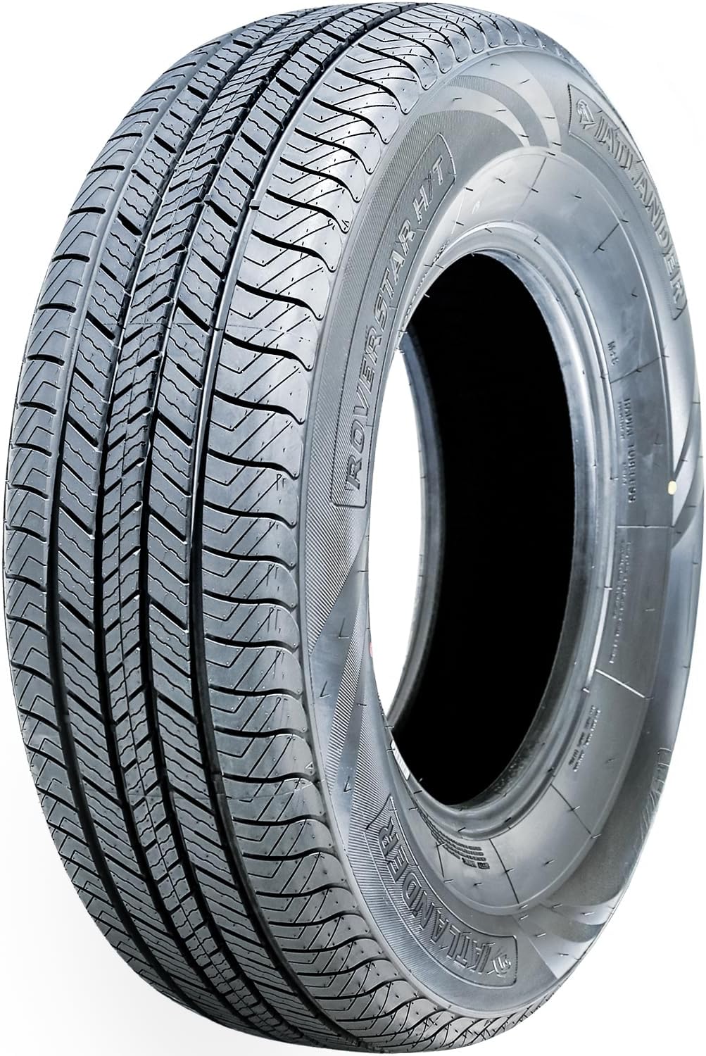 Roverstar H/T All-Season Passenger Car Touring Radial Tire-225/60R17 225/60/17 225/60-17 99V Load Range SL 4-Ply BSW Black Side Wall UTQG 480AA