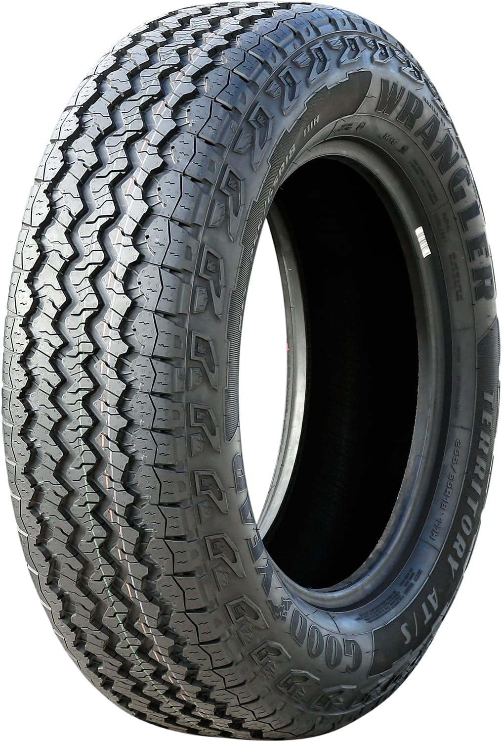 Goodyear Wrangler Territory AT/S Truck/SUV A/T All-Terrain Off-Road Radial Tire-255/65R18 255/65/18 255/65-18 111H Load Range SL 4-Ply BSW Black Side Wall