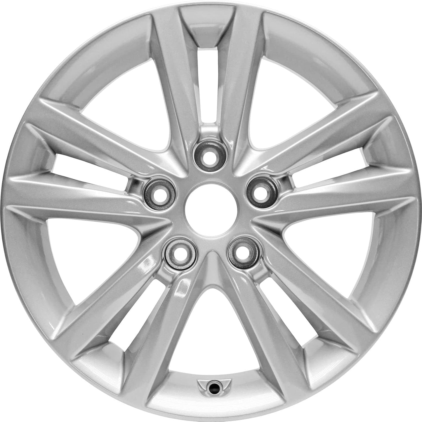 New 16x6.5" 16 Inch Silver Aluminum Alloy Wheel Rim fits Hyundai Sonata 2015 2016 2017 | ALY70866U20N