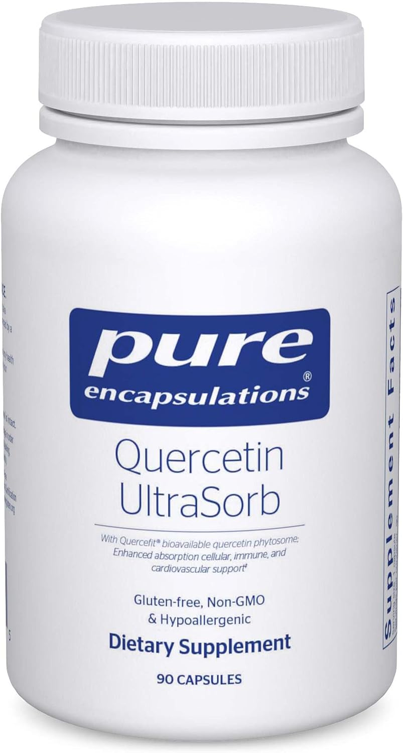 Pure Encapsulations Quercetin UltraSorb | Enhanced-Absorption Cellular, Immune, and Cardiovascular Support | 90 Capsules