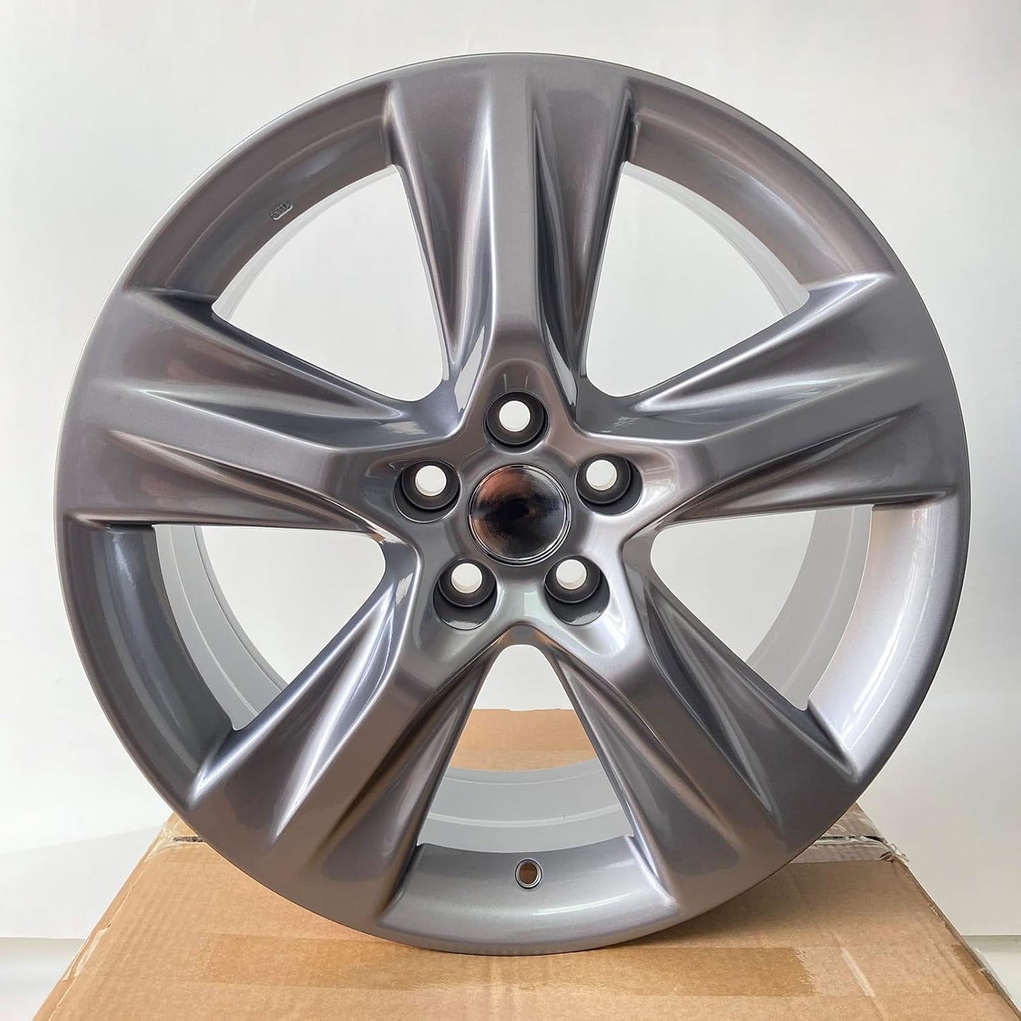 New 19"x7.5'' Aluminum Alloy Wheel Rim for Toyota Highlander 2014 2015 2016 2017 2018 2019, 19 inch rims Direct Replacement Car Rim (one)