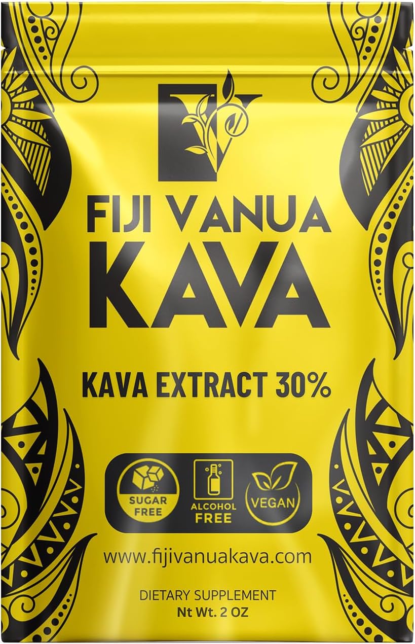 30% Kava Extract Powder, High-Potency, Water-Soluble Kava Drink Powder, 2 oz