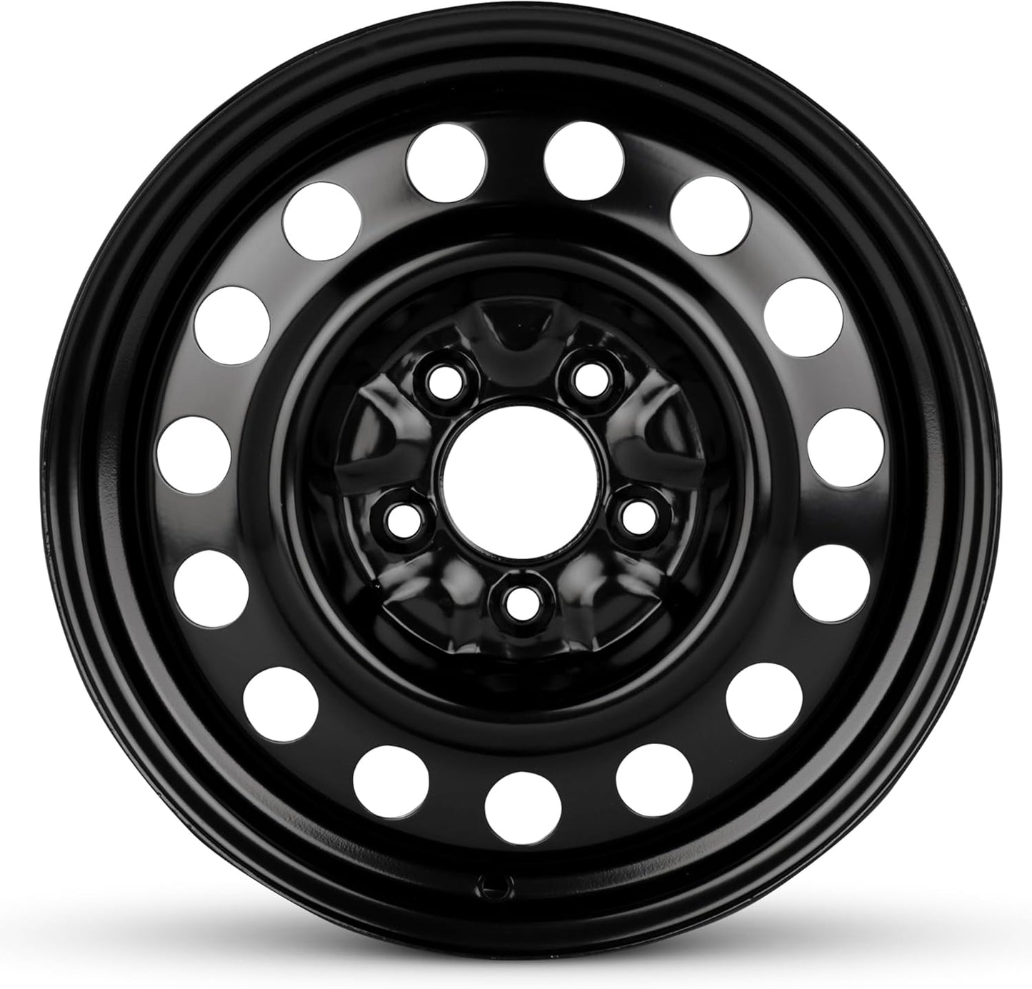 For 2006-2012 Chevrolet Impala 16 Inch Painted Black Rim - OE Direct Replacement - Road Ready Car Wheel