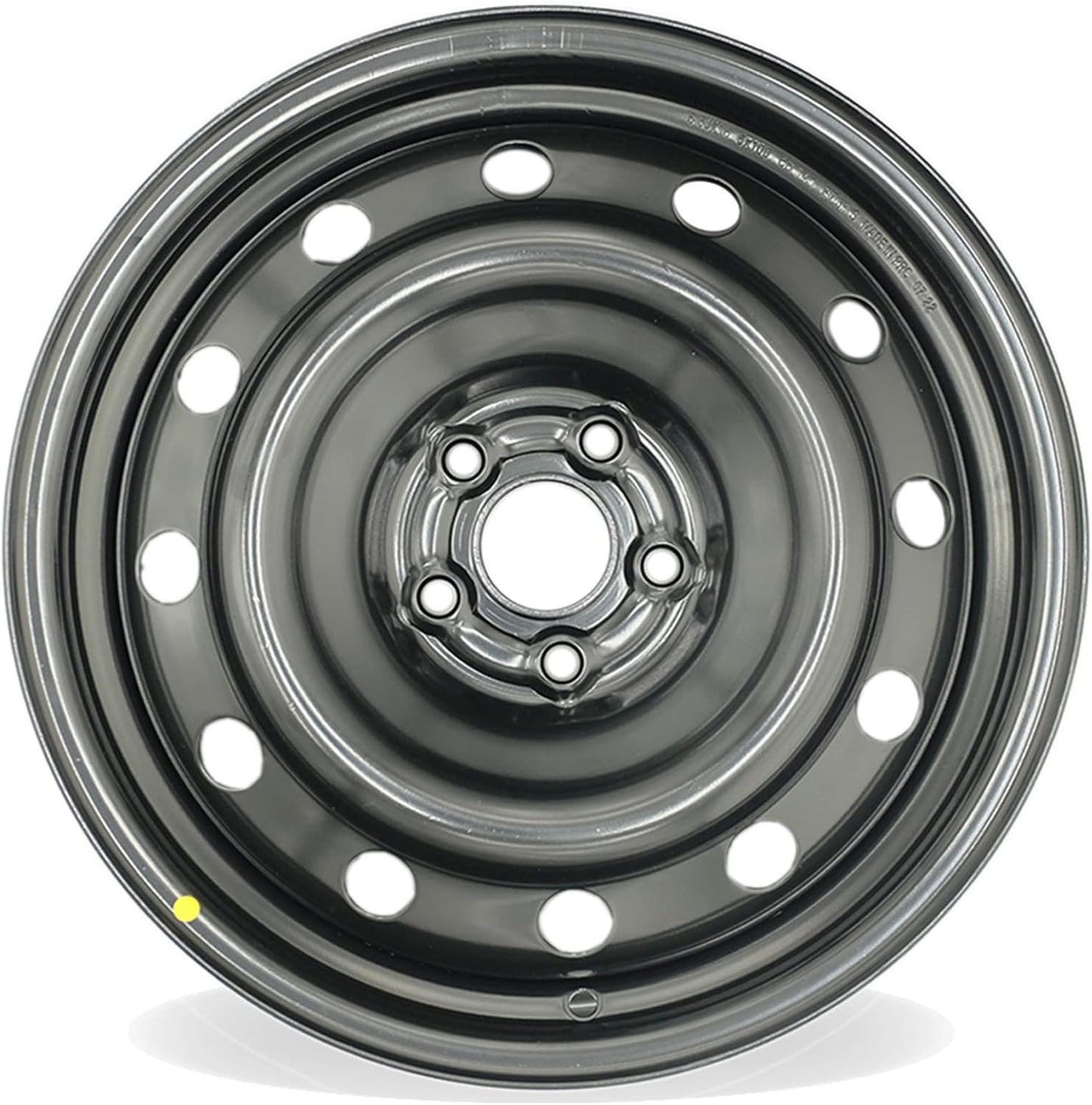 New Single 16" 16x6.5 Inch Steel Wheel for 2009–2019 Toyota Corolla & Matrix | OEM Design Replacement Rim | Black Finish | Direct Fit – OE Stock Specs | 69543