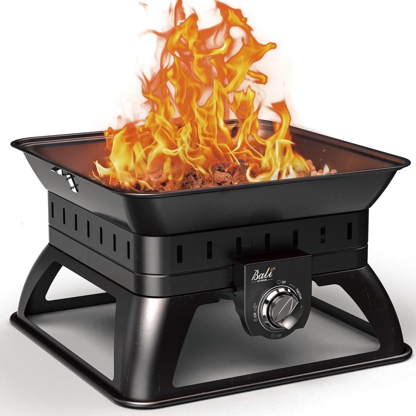 BALI OUTDOORS Propane Fire Pit Perfect for Camping Outdoor Fire Pit for Portable Firepits for Outside Outdoor Patio