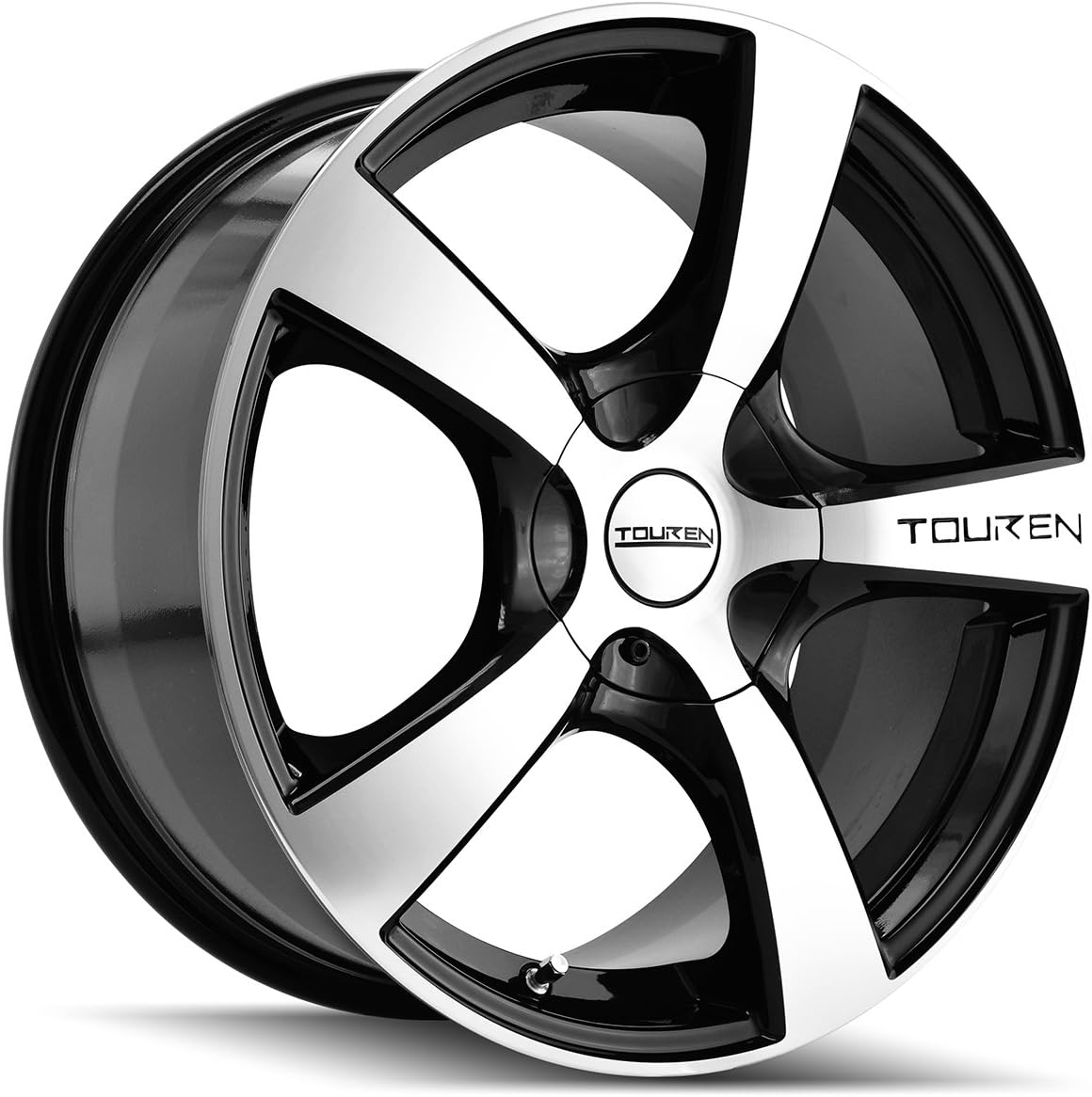 Touren TR9 3190 Black Wheel with Machined Face (17x7"/10x100mm)