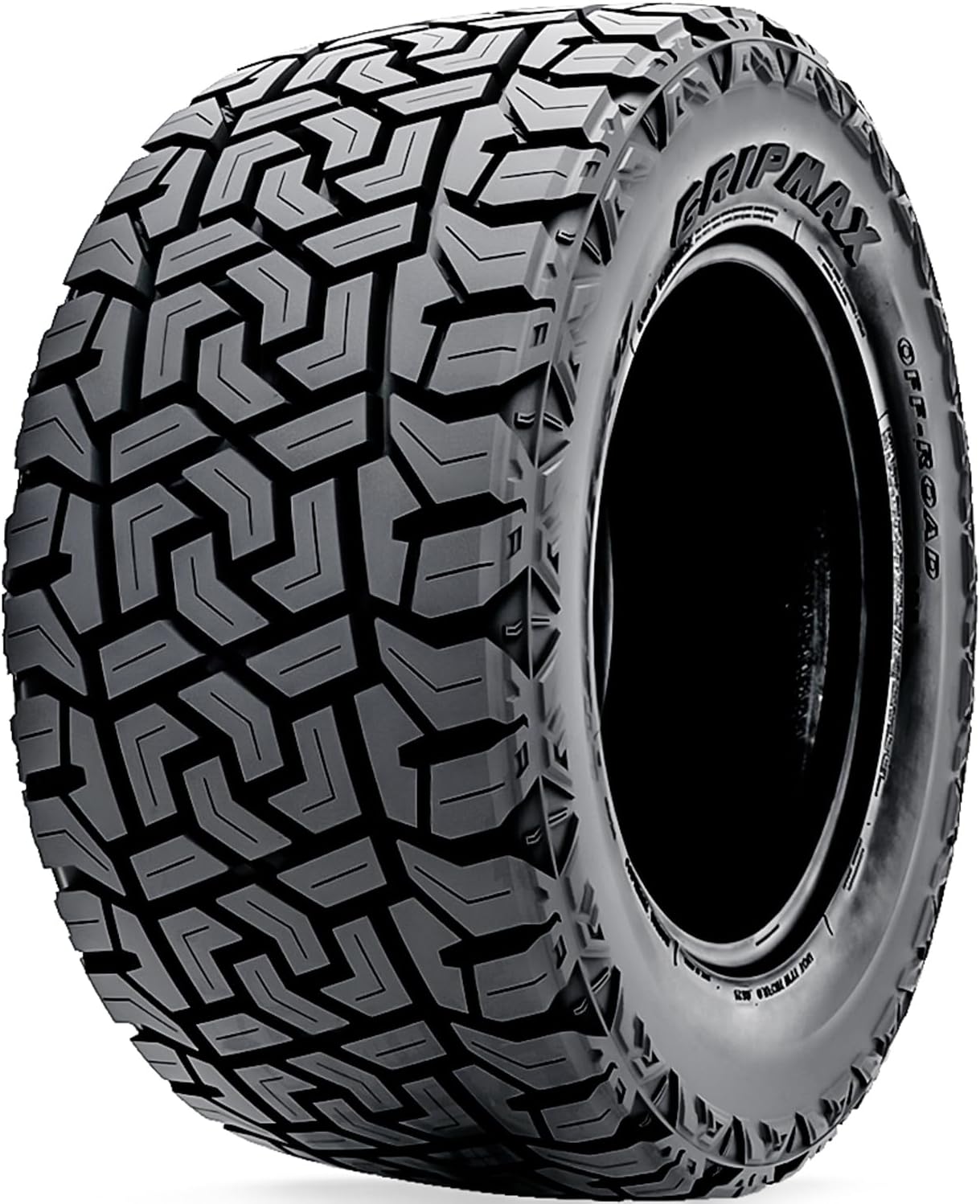 Gripmax MaxGrip X/T All-Terrain Mud Off-Road Light Truck Radial Tire-LT255/70R16 255/70/16 255/70-16 122/119S Load Range E LRE 10-Ply BSW Black Side Wall