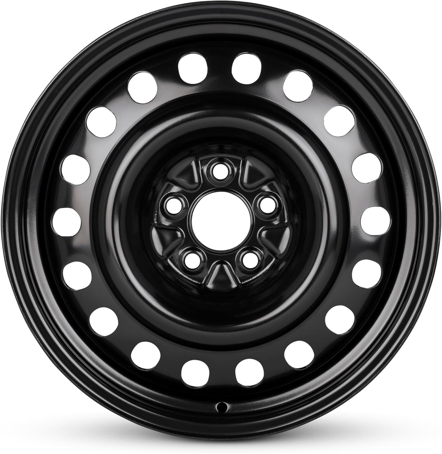 For 20-23 Ford Escape 17 Inch Black Painted Steel Rim - OE Direct Replacement - Road Ready Car Wheel