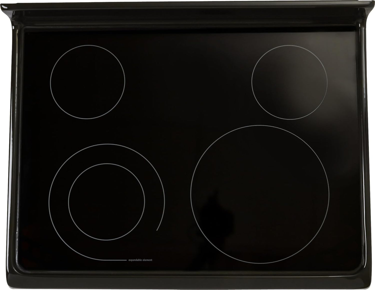 GENUINE Electrolux 316531983 Main Glass Top, Black