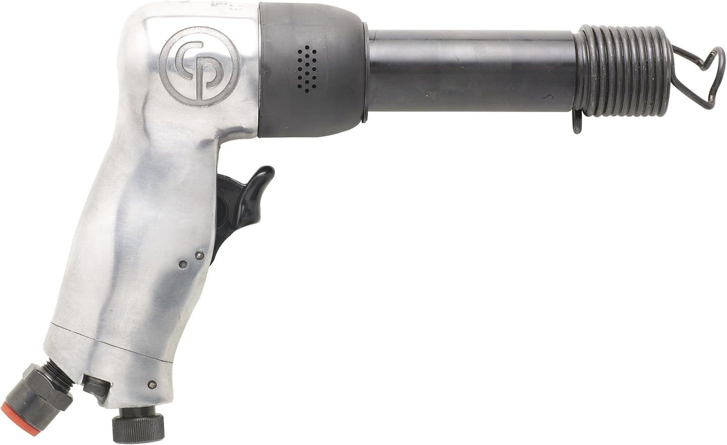 Chicago Pneumatic CP714 - Air Hammer, Welding Equipment Tool, Construction, 0.401 Inch (10.2mm), Round Shank, Pistol Handel, Stroke 3.15 in \/ 80 mm, Bore Diameter 0.55 in\/14 mm - 2000 Blow Per Minute