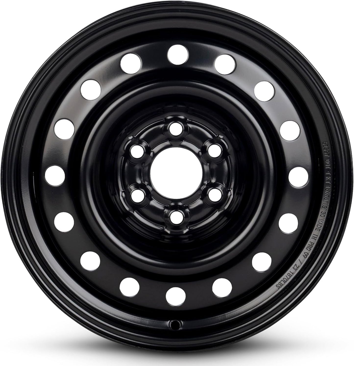 For 2007-2012 Nissan Pathfinder 16 Inch Painted Black Rim - OE Direct Replacement - Road Ready Car Wheel