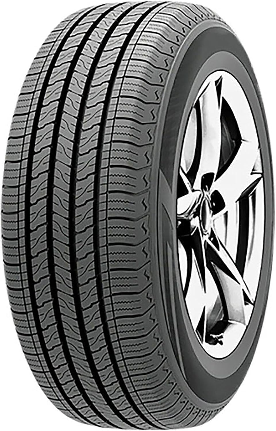 Dcenti DC66 All-Season Truck\/SUV Highway Radial Tire-225\/75R16 225\/75\/16 225\/75-16 104H Load Range SL 4-Ply BSW Black Side Wall UTQG 500AA