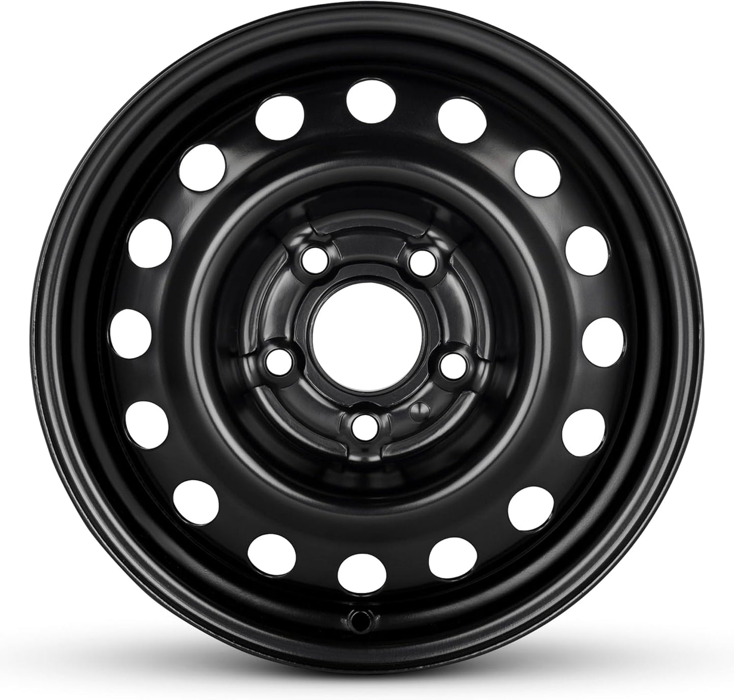 For 2015-2023 Chevrolet City Express 15 Inch Painted Black Rim - OE Direct Replacement - Road Ready Car Wheel