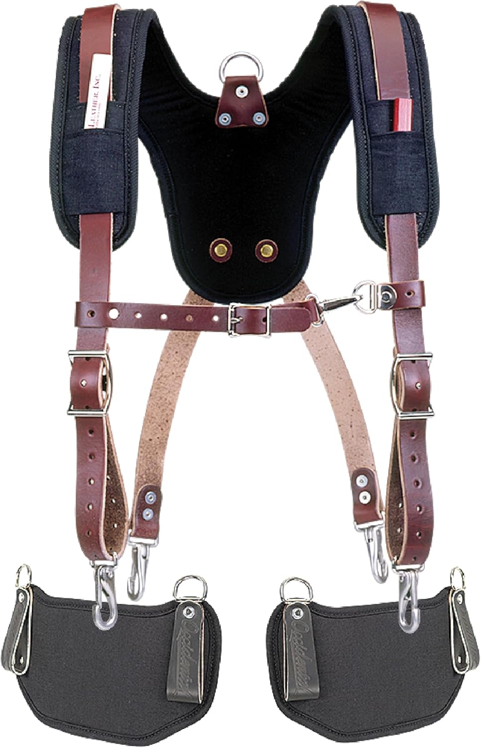 Occidental Leather Stronghold Comfort Package - Combines 5055 Stronghold Suspension System & 9008 Hip Buddies - Accepts Any Bag Up to 7.5” Wide - Made in USA