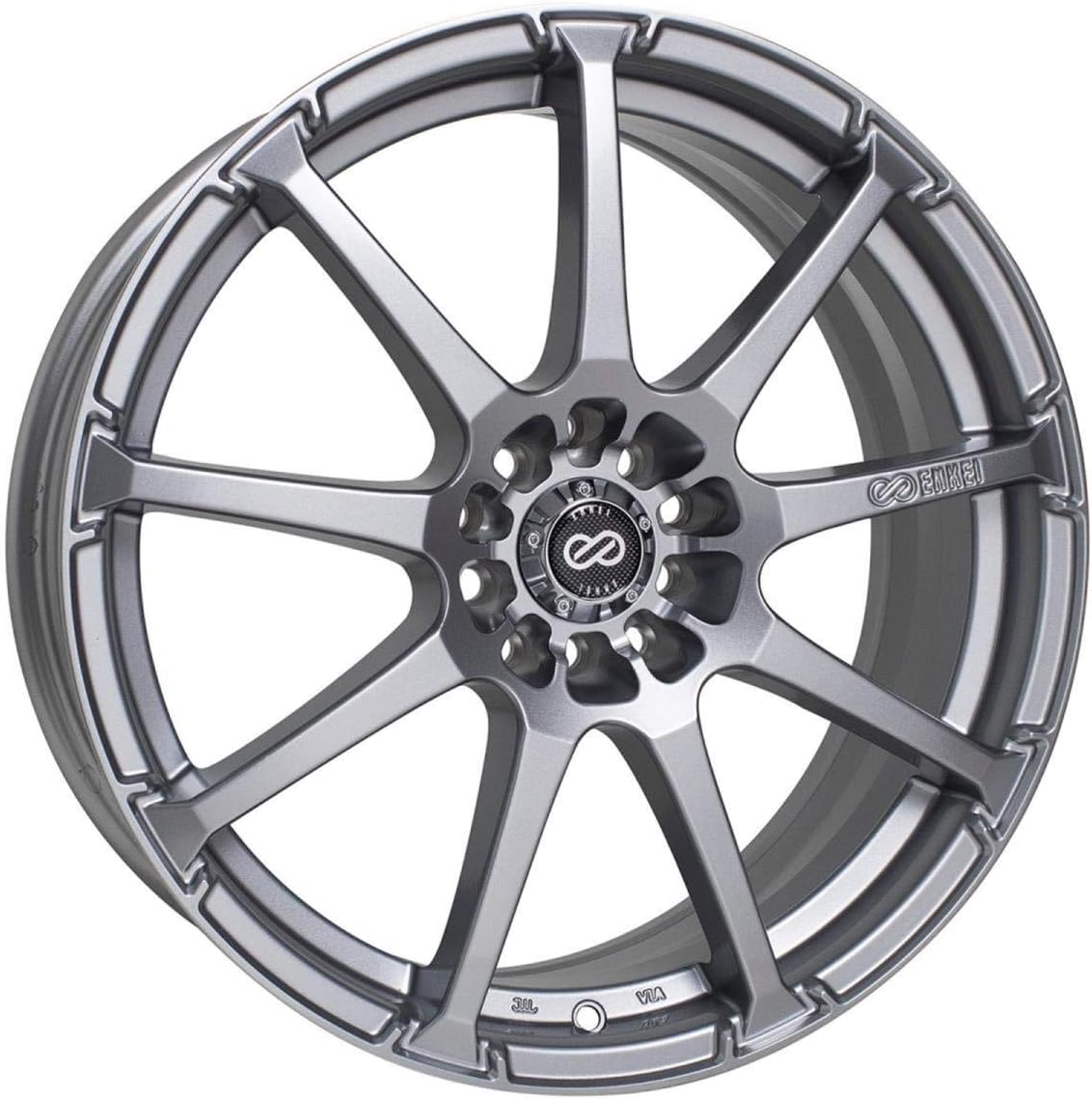 Enkei 441-770-0245SP EDR9 Performance Wheel 17x7 +45 5x100/114.3 Silver Paint