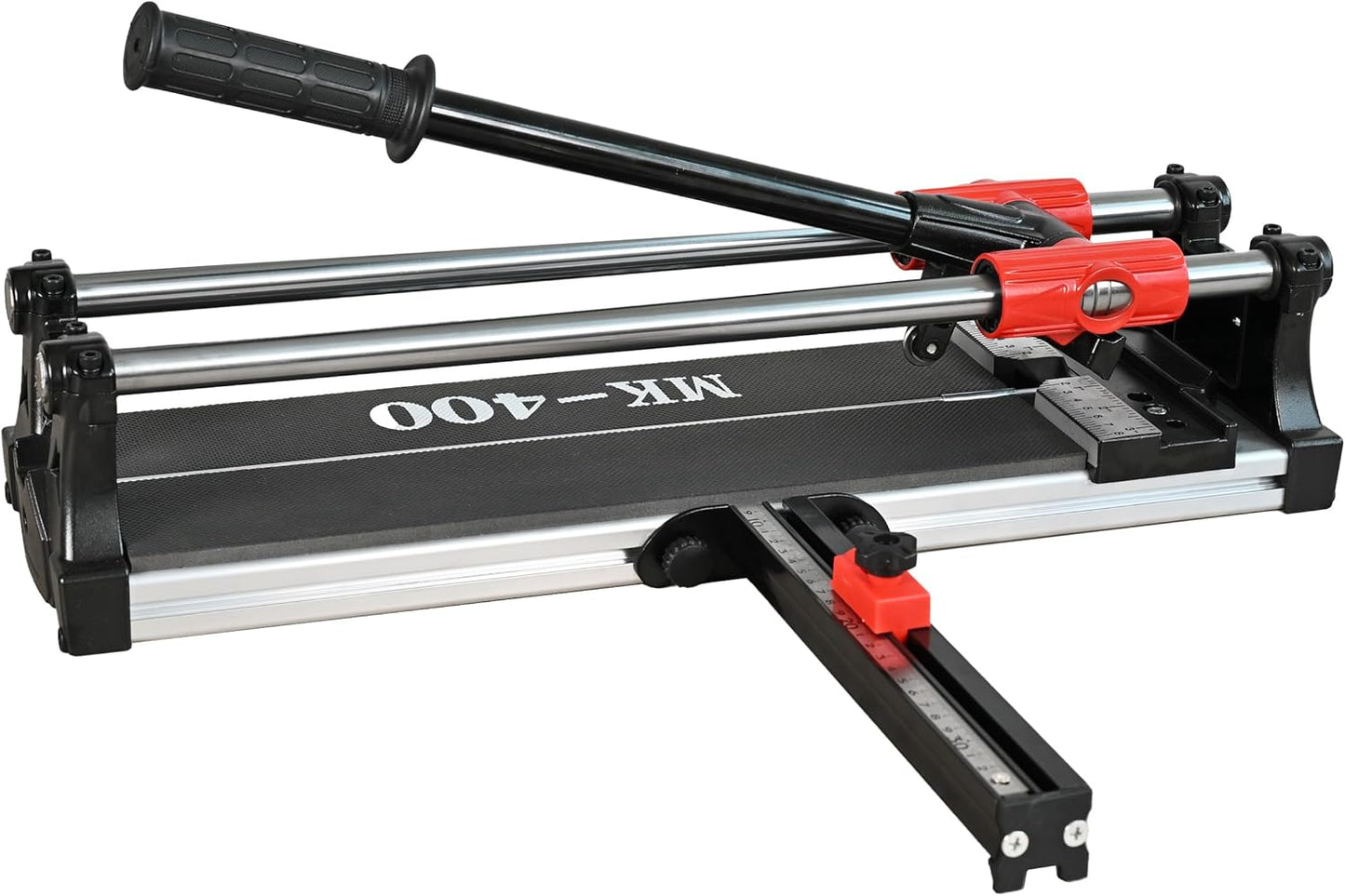 ROJOO 16 inch Double Guide Rails Manual Tile Cutting Machine Wide Aluminum Bottom Plate Ceramic Porcelain Floor Tile Cutter Heavy Duty 400mm\/40cm R2818T040