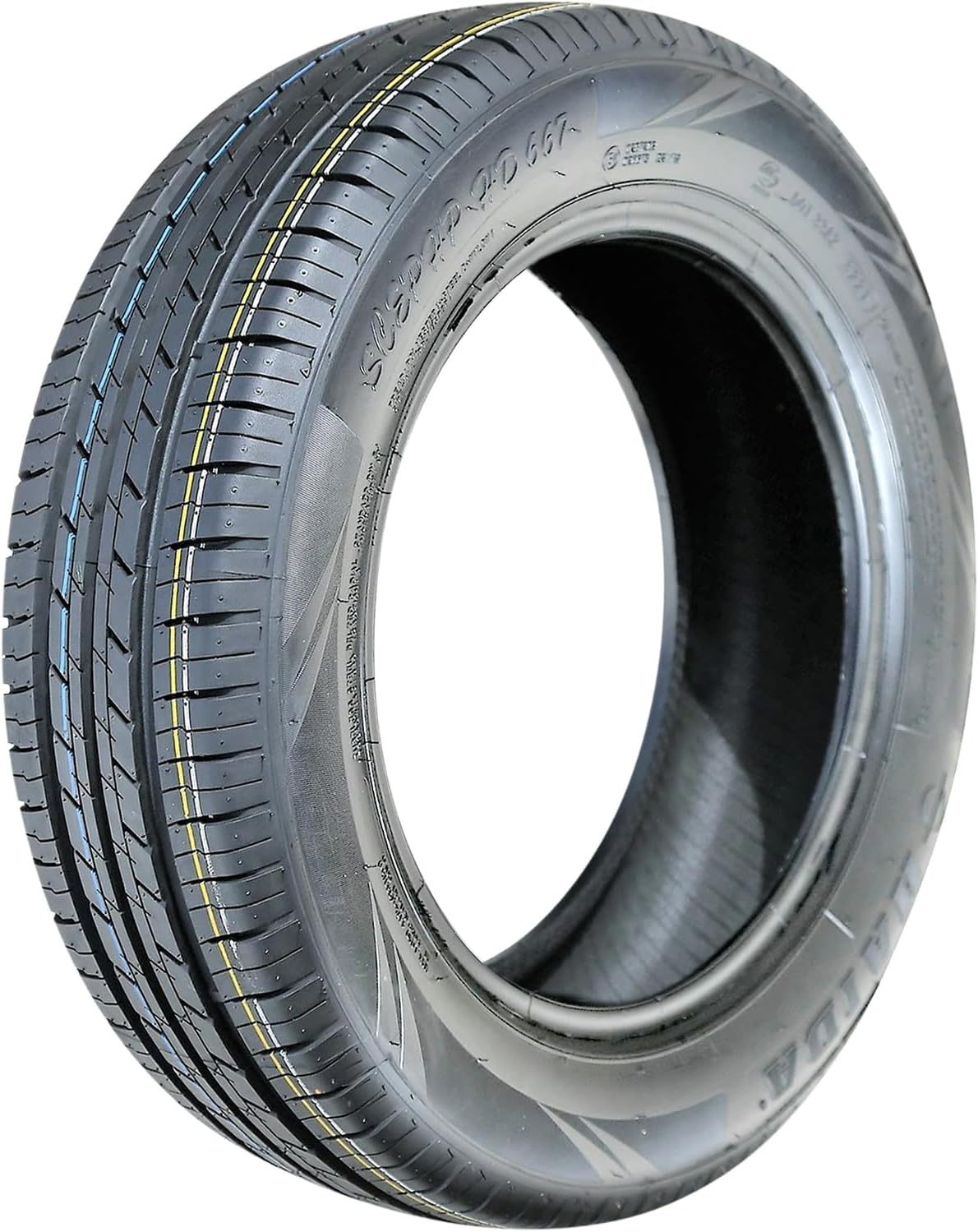 Haida HD667 All-Season Performance Radial Tire-195/60R16 195/60/16 195/60-16 93H Load Range XL 4-Ply BSW Black Side Wall