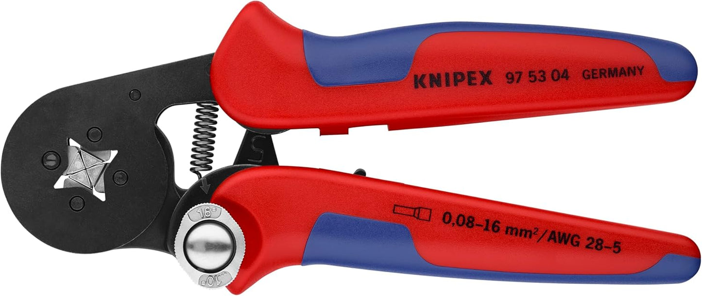 KNIPEX - 97 53 04 Tools - Crimping Pliers, Self-Adjusting (975304)