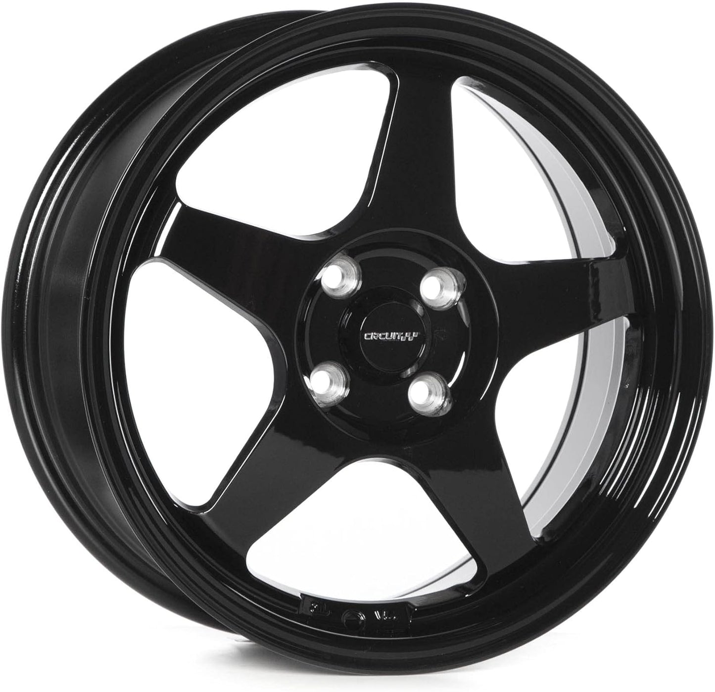 Circuit Performance CP22 16x7 Gloss Black 4x100 +35mm Offset Wheels Spoon SW388 Style Rims compatible with Honda Civic, Acura Integra, Mazda Miata