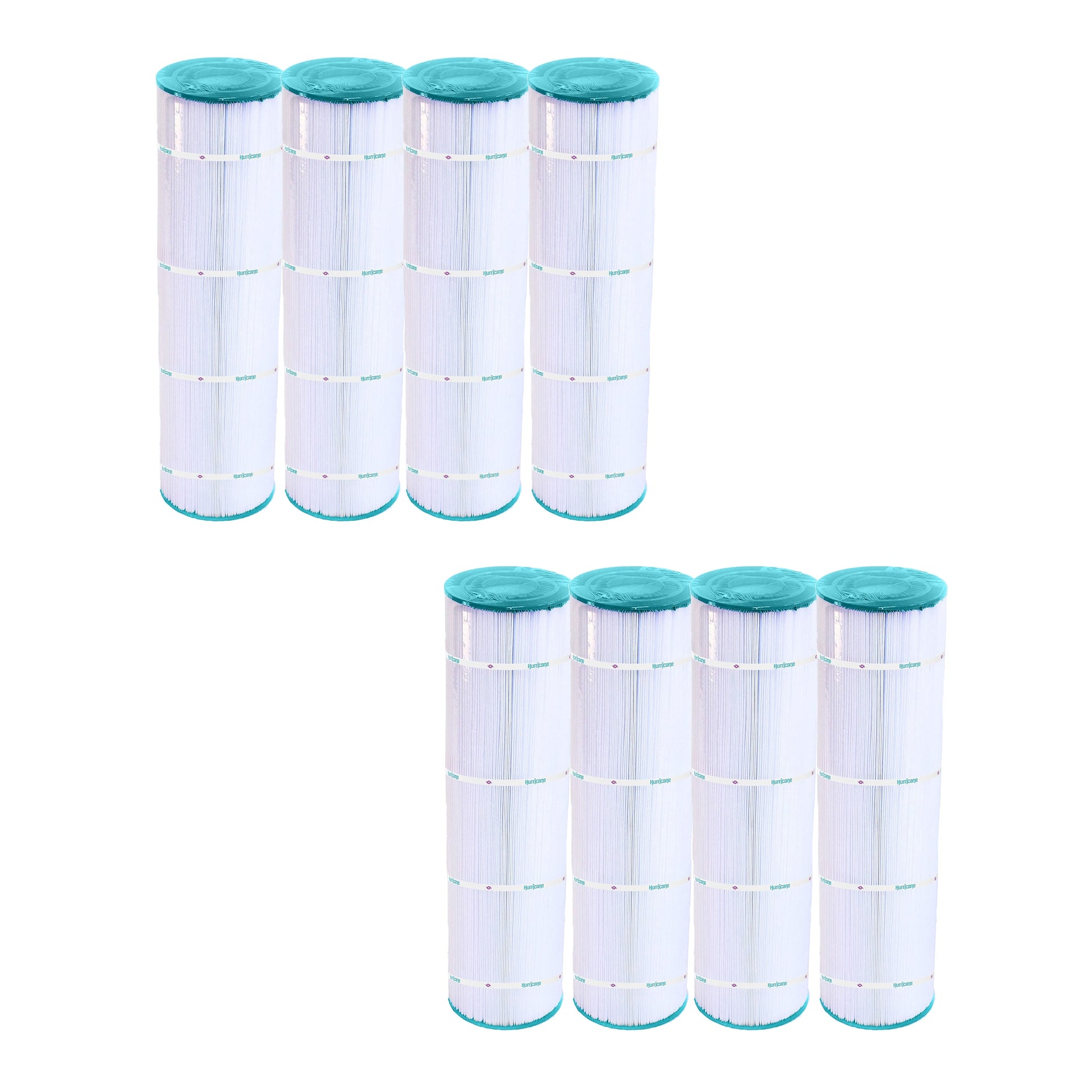 Hurricane  8 Pack HF7489-04 Advanced Pool and Spa Filter Cartridge Replacement