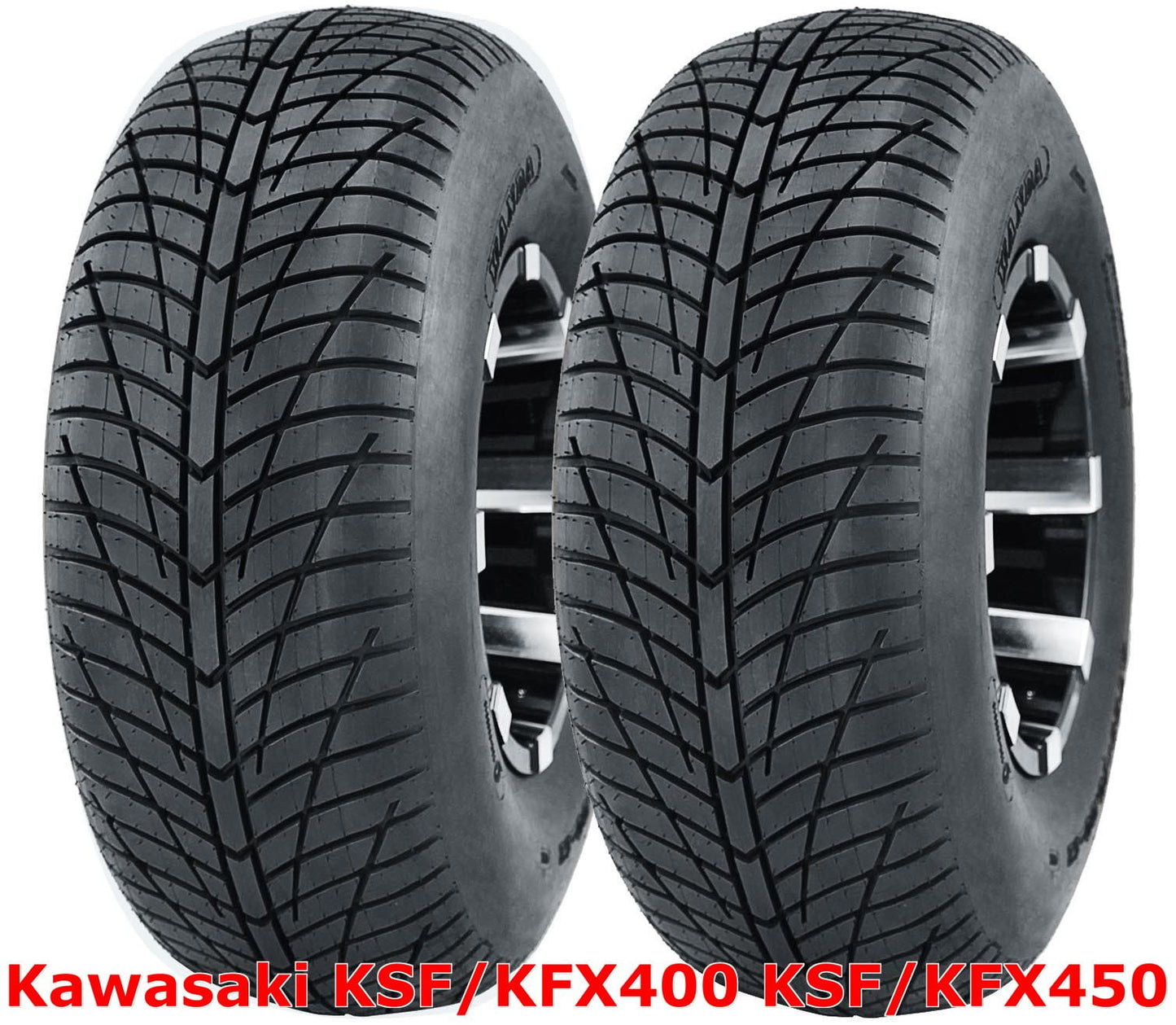 (2) Kawasaki KSF/KFX400 KSF/KFX450 Rear 20x10-9 20x10x9 Hi-Speed ATV Tires