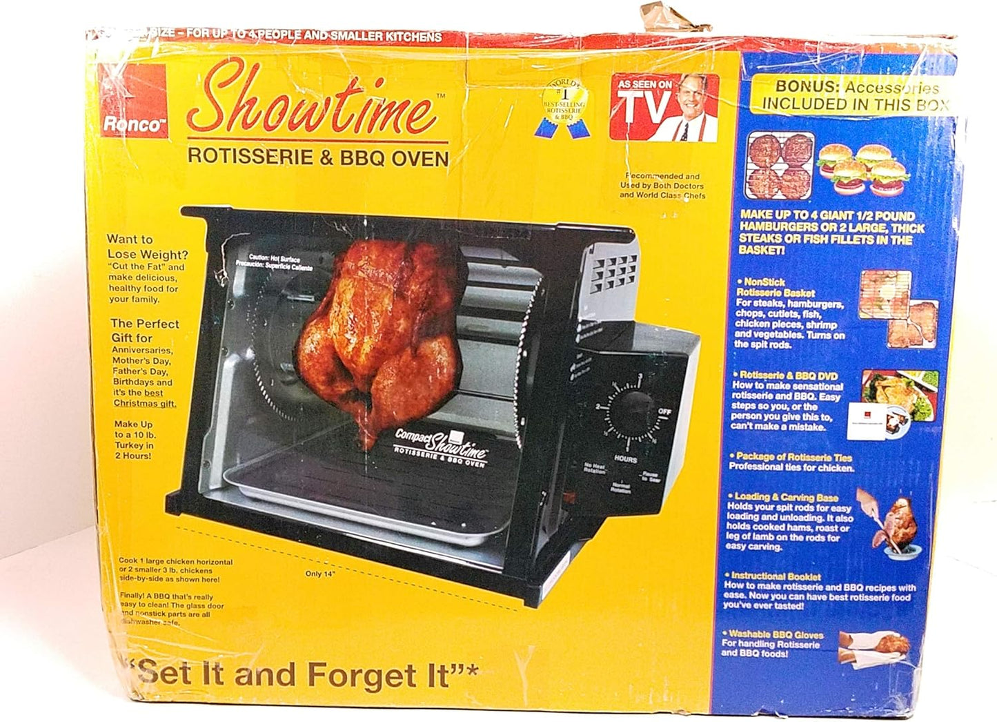 Ronco 3000 ShowTime Rotisserie Gloss Black